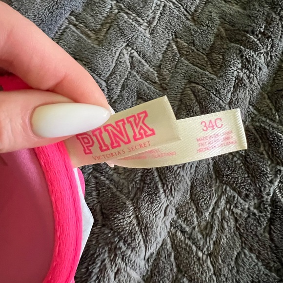 VS Pink Racerback Bra - Picture 3 of 4